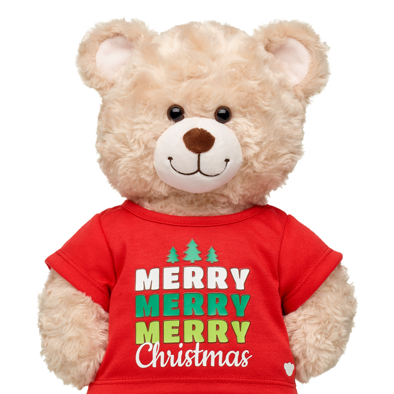 Merry Merry Merry Christmas Tee - Build-A-Bear Workshop Australia