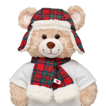 Tartan Hat and Scarf Set - Build-A-Bear Workshop Australia