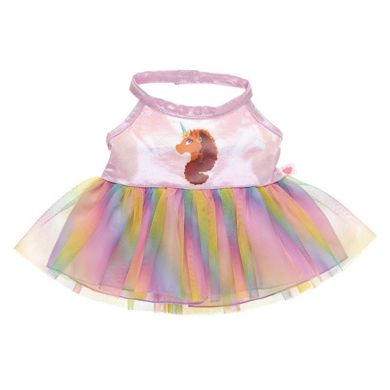 Afro Unicorn Dress - Build-A-Bear Workshop Australia