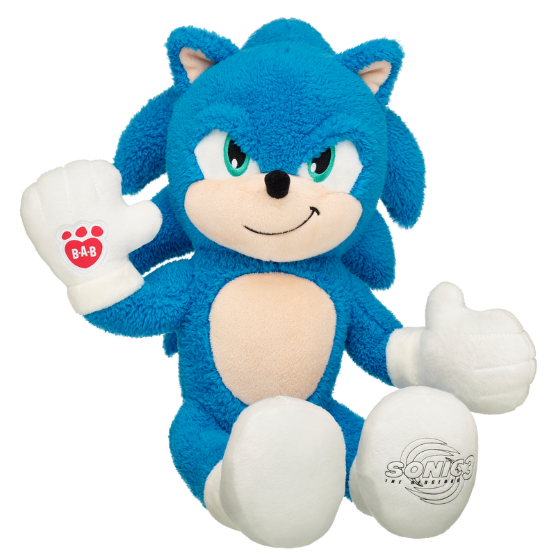 Sonic 3 Sonic Plush - Build-A-Bear Workshop Australia