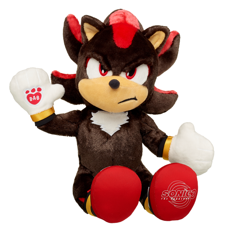 Sonic 3 Shadow Plush – Build-A-Bear Workshop Australia