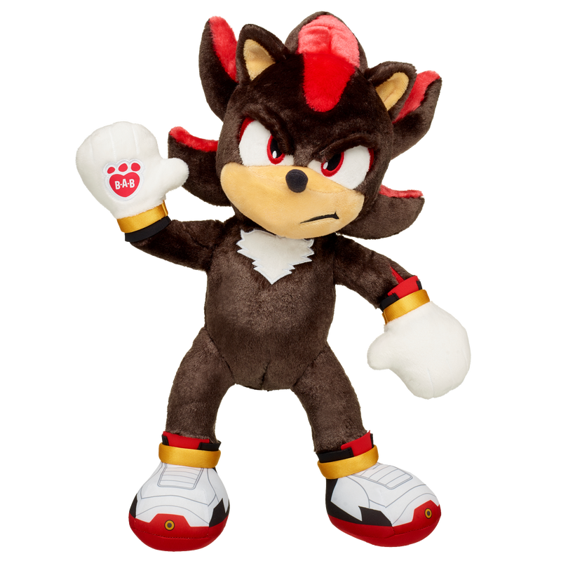 Sonic 3 Shadow Plush - Build-A-Bear Workshop Australia