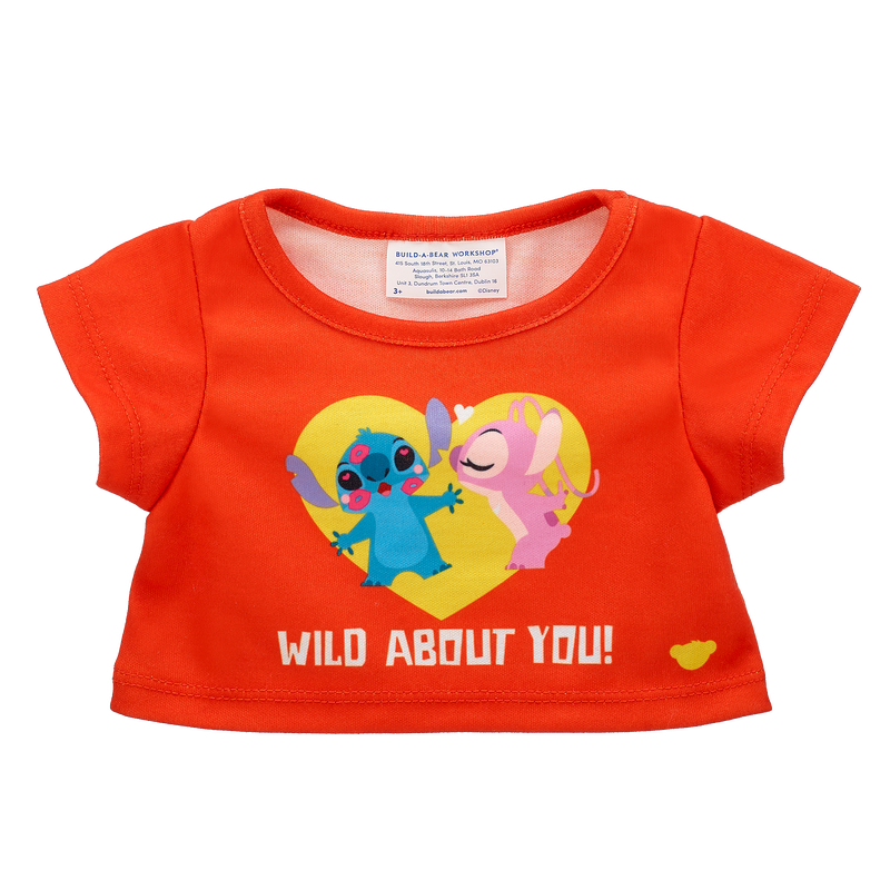 Disney Stitch and Angel T-Shirt - Build-A-Bear Workshop Australia