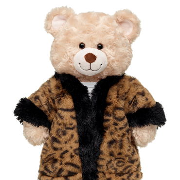 Faux Leopard Fur Coat - Build-A-Bear Workshop Australia