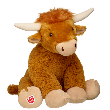 Giant Shaggy Highland Cow Stuffed Animal - Build-A-Bear Workshop Australia