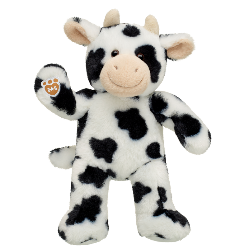 Cuddly Dairy Cow Stuffed Animal