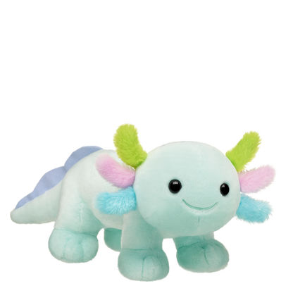 Colour Block Axolotl Stuffed Animal