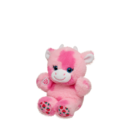 Build-A-Bear Mini Beans® Strawberry Cow Stuffed Animal
