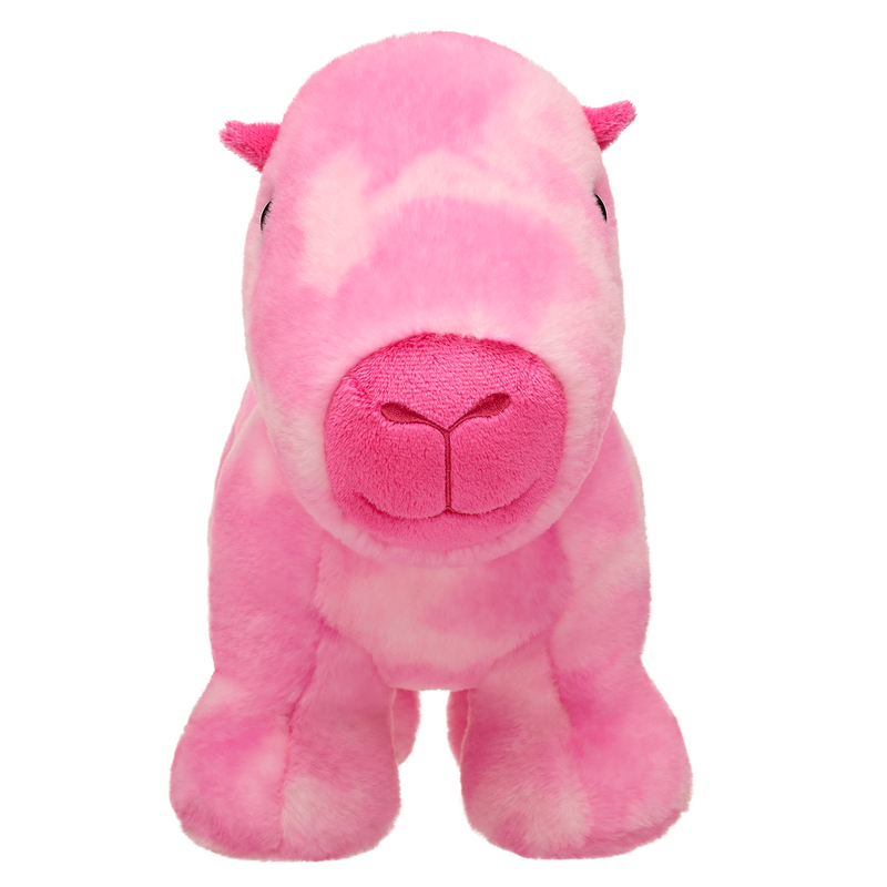 Pink Capybara Stuffed Animal1