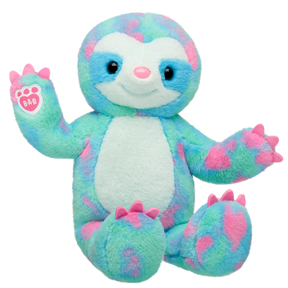 Summer Waves Sloth Stuffed Animal