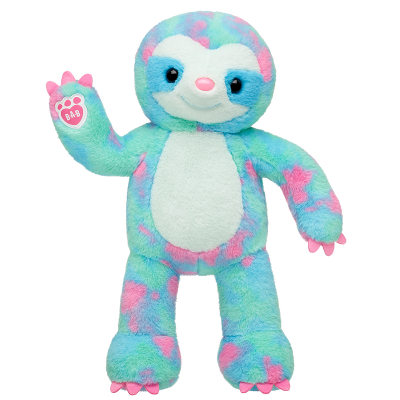 Summer Waves Sloth Stuffed Animal