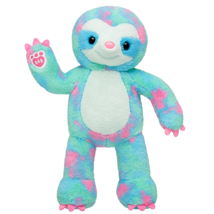 Summer Waves Sloth Stuffed Animal