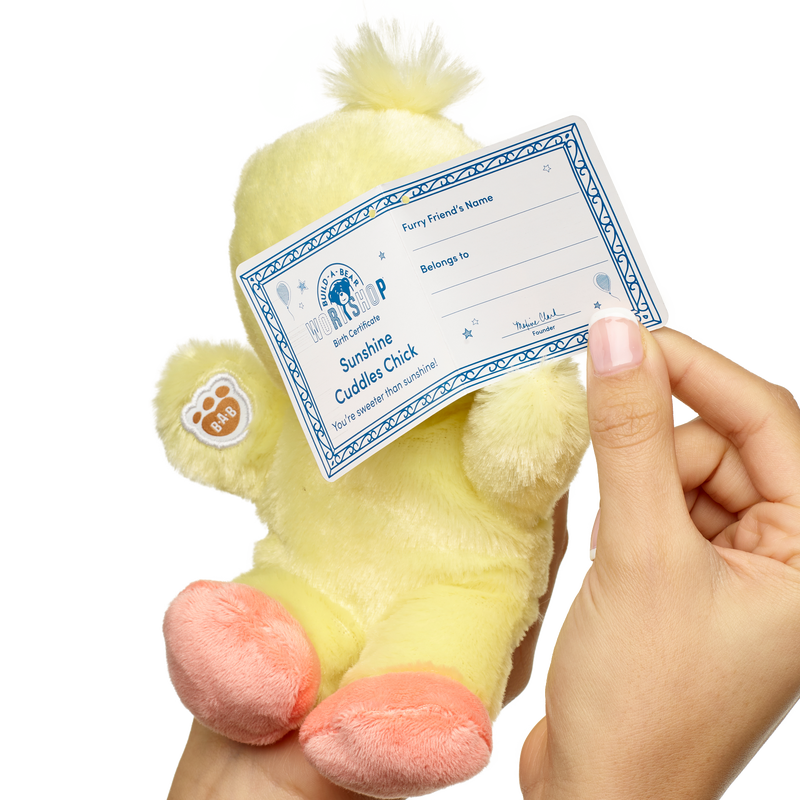 Build-A-Bear Mini Beans Easter Chick