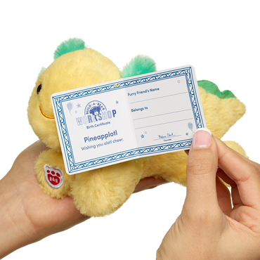 Build-A-Bear Mini Beans® Pineapple Axolotl Stuffed Animal