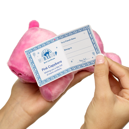 Build-A-Bear Mini Beans® Pink Capybara Stuffed Animal
