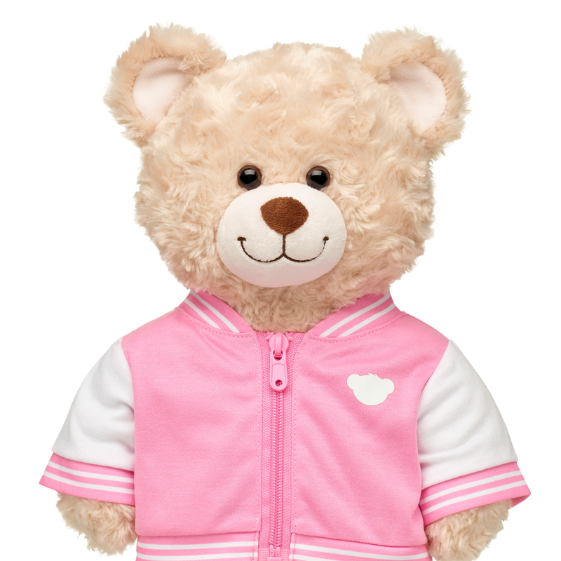 Pink Varsity Jacket