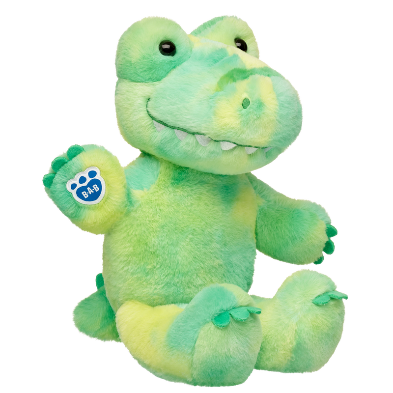Tie-Dye Alligator Stuffed Animal