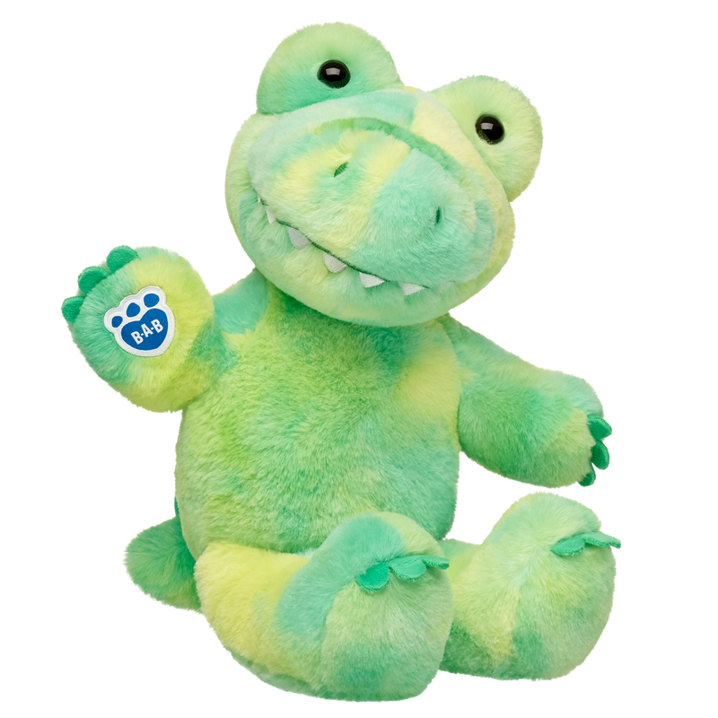 Tie-Dye Alligator Stuffed Animal
