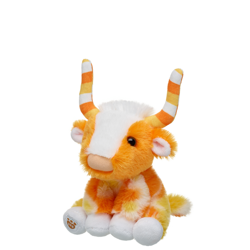 Build-A-Bear Mini Beans® Candy Corn Longhorn Stuffed Animal