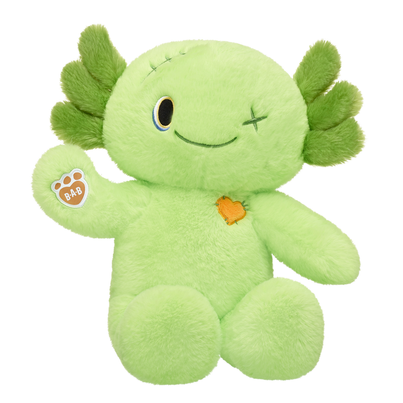 Zombie Axolotl Stuffed Animal