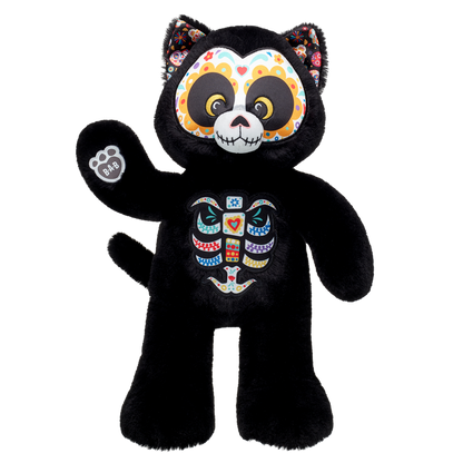 Día de los Muertos Cat Stuffed Animal