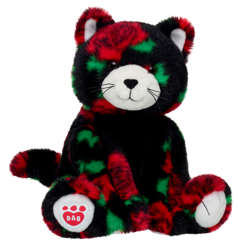 Red Rose Kitty Stuffed Animal