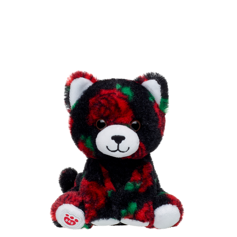 Build-A-Bear Mini Beans® Red Rose Kitty Stuffed Animal