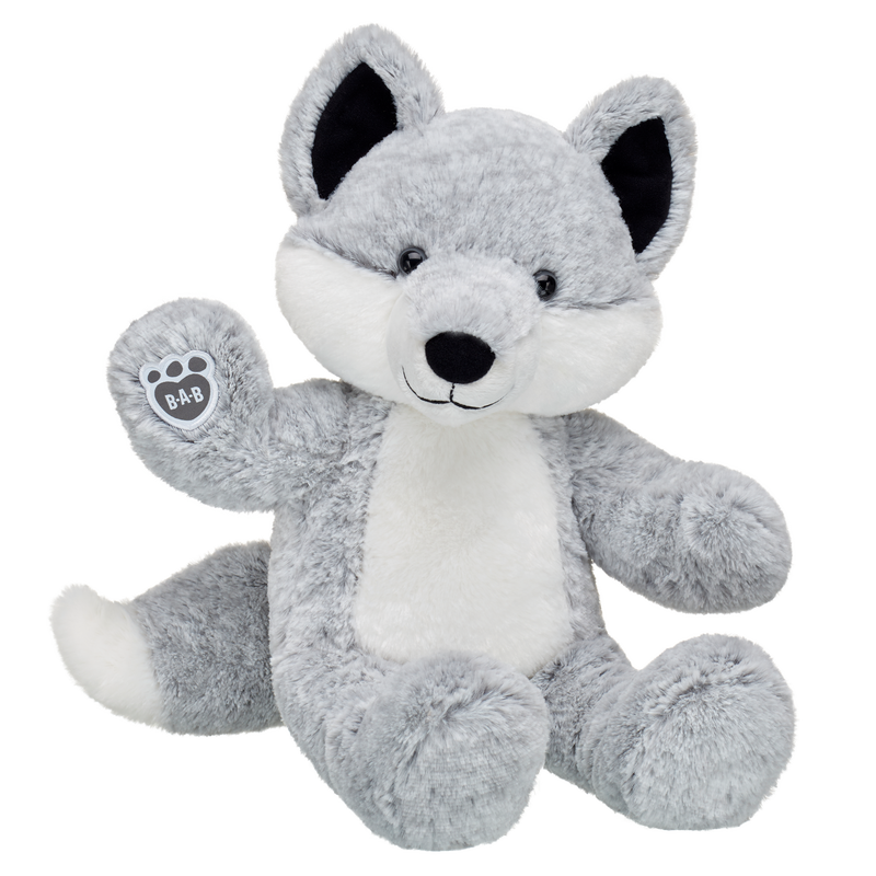 Silver Fox Stuffed Animal