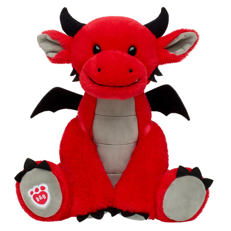 Fiery Dragon Plush