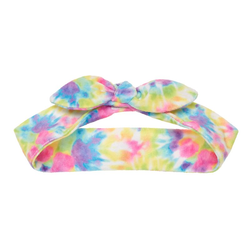 Rainbow Tie-Dye Knot Headband