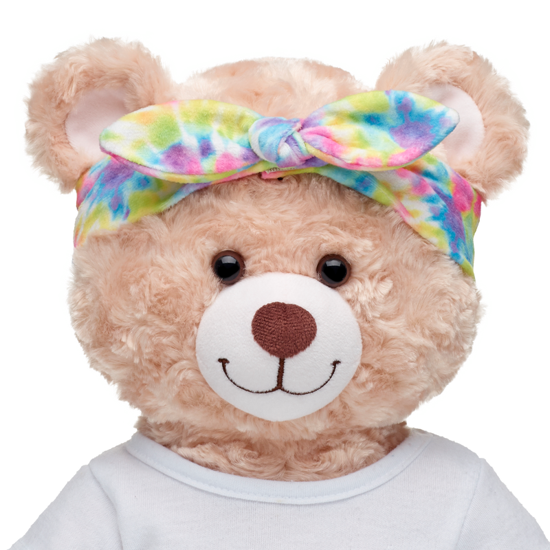 Rainbow Tie-Dye Knot Headband