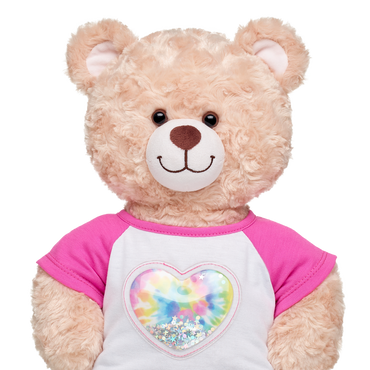 Tie-Dye Sequin Heart T-Shirt