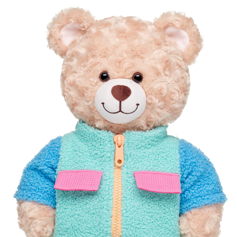 Colourful Sherpa Jacket