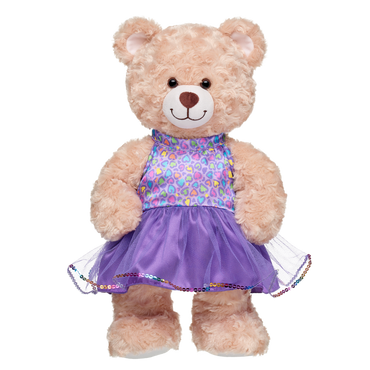 Rainbow Leopard Print Dress