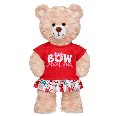 Bow What Fun Skirt and T-Shirt Outfit