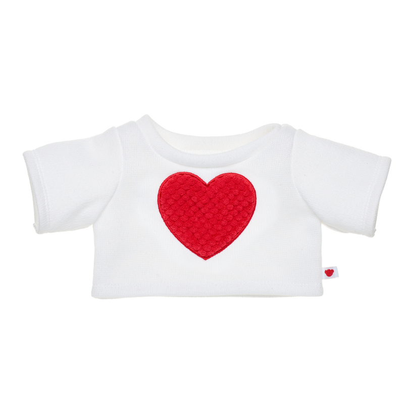 Red Sherpa Heart Sweater