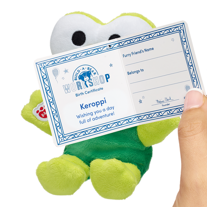 Build-A-Bear Mini Beans® Sanrio Keroppi Stuffed Animal