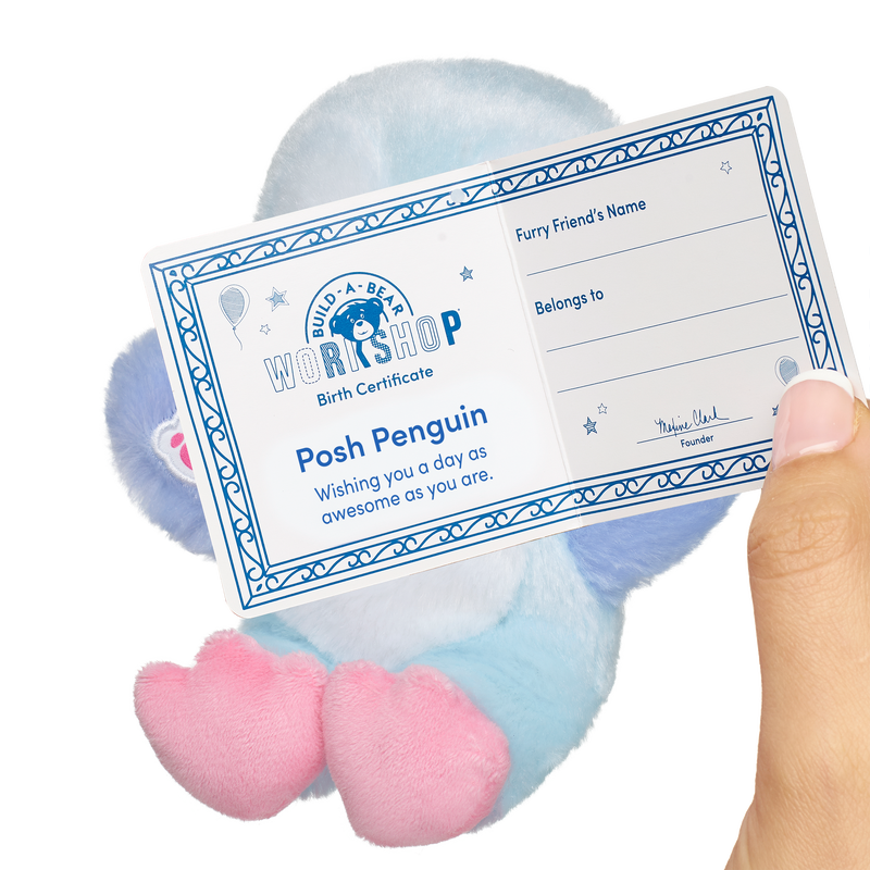 Build-A-Bear Mini Beans® Posh Penguin Stuffed Animal