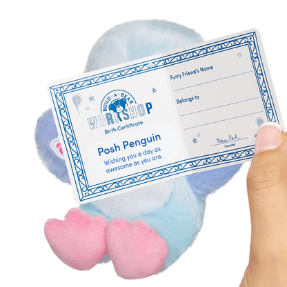 Build-A-Bear Mini Beans® Posh Penguin Stuffed Animal