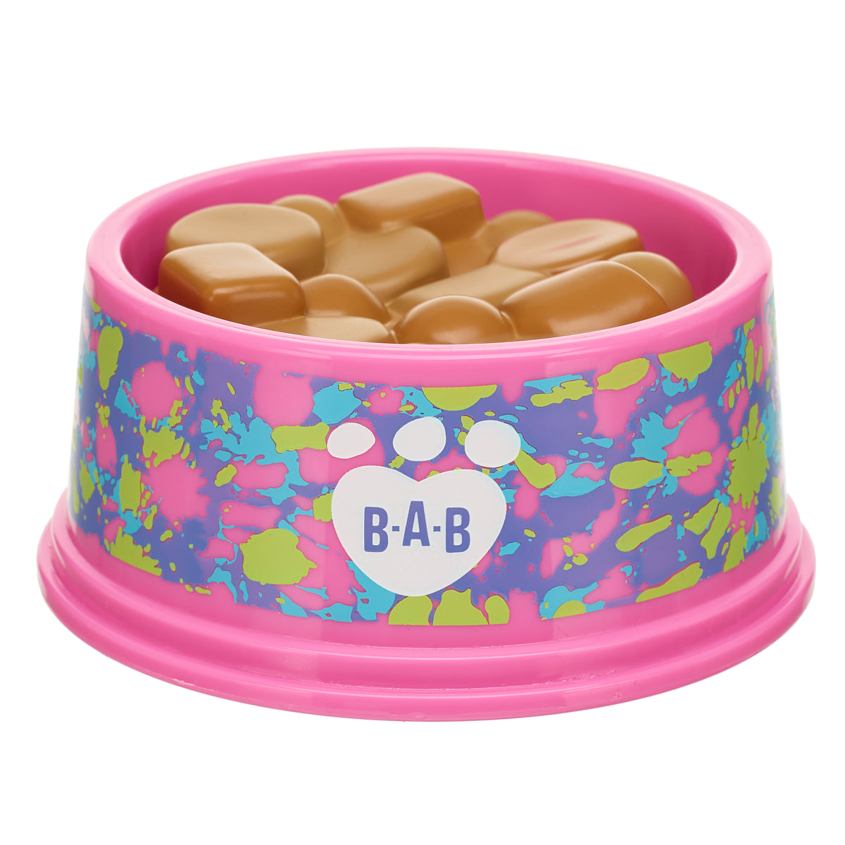 Build-A-Bear® Promise Pets™ Pink Tie-Dye Food Bowl