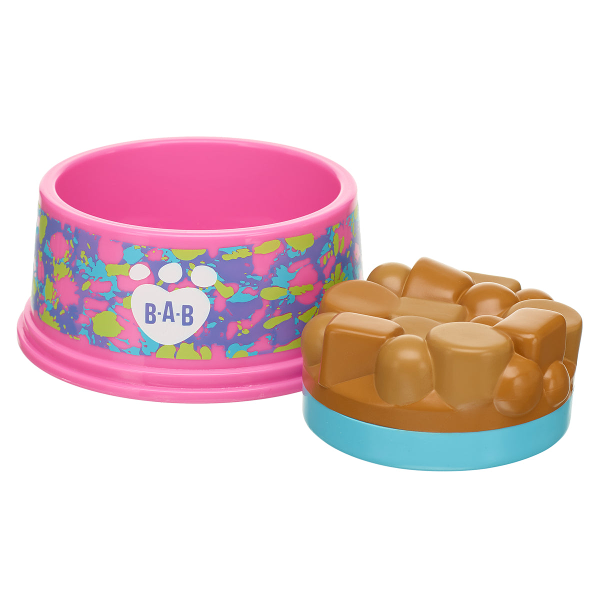Build-A-Bear® Promise Pets™ Pink Tie-Dye Food Bowl