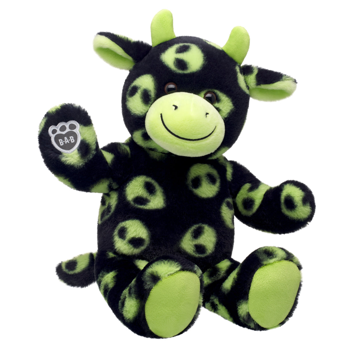 Alien Abduction Cow Stuffed Animal