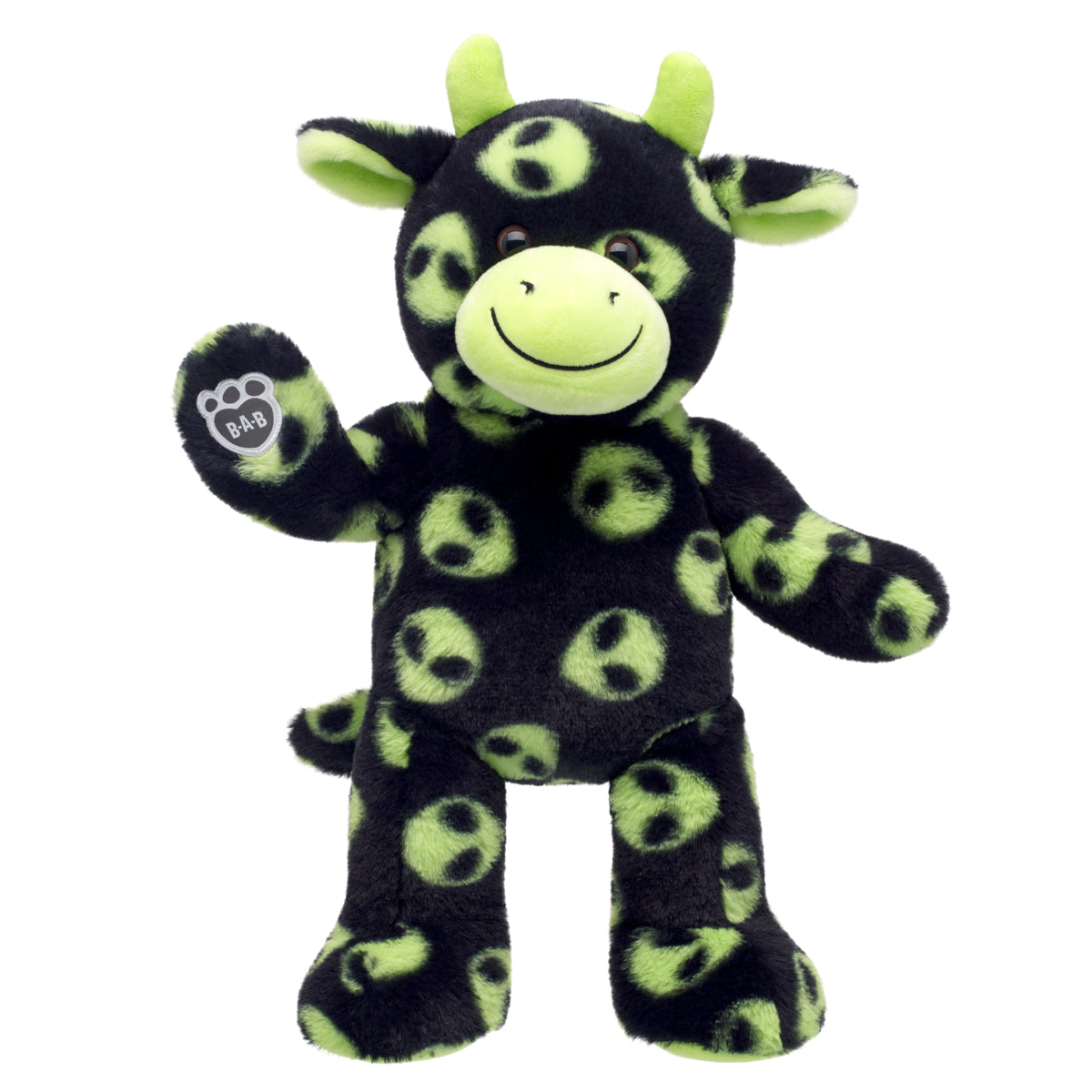 Alien Abduction Cow Stuffed Animal