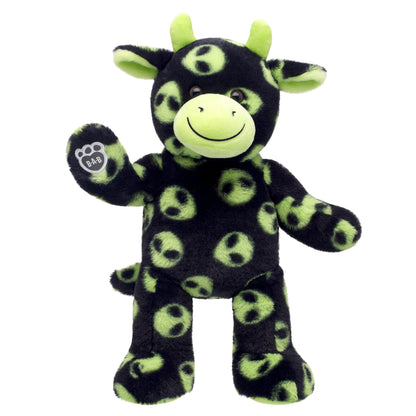 Alien Abduction Cow Stuffed Animal