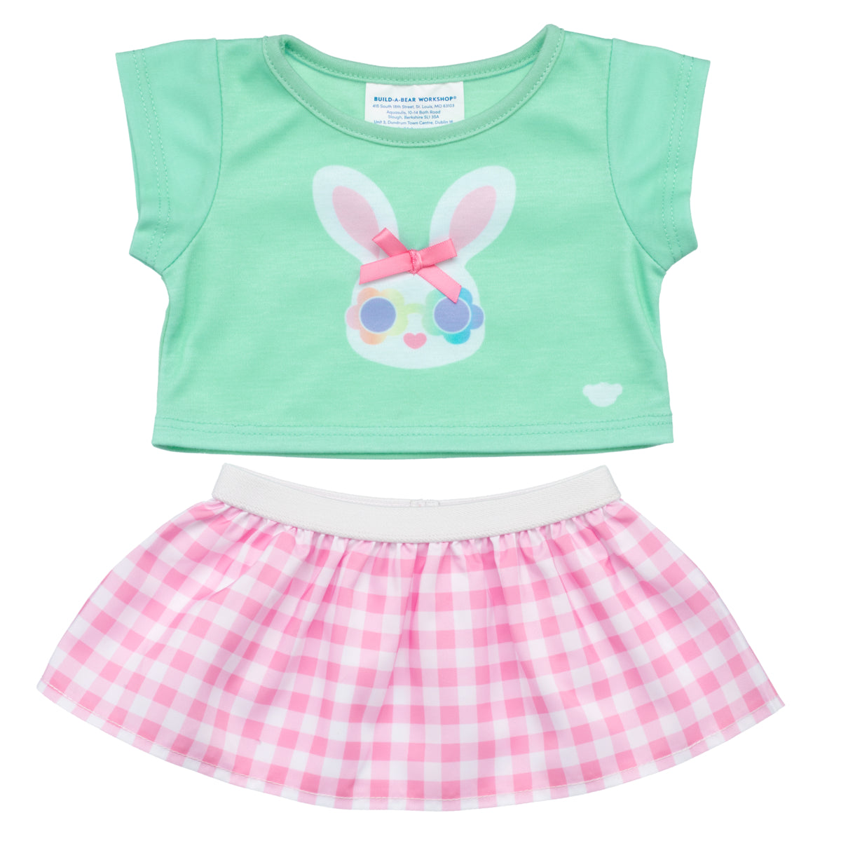 Gingham Bunny Easter Outfit 2 pc.