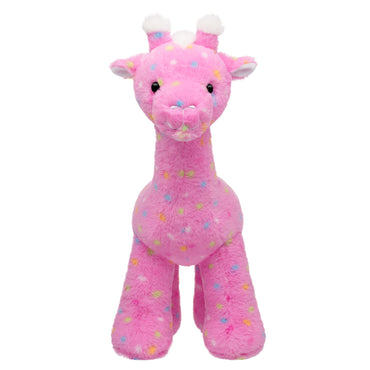 Pink Frosted Animal Cookie Giraffe Stuffed Animal