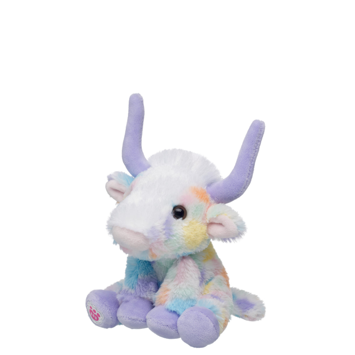 Build-A-Bear Mini Beans Spring Pastures Longhorn Stuffed Animal