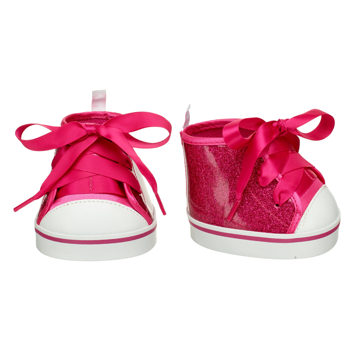 Fuchsia Sparkle High top shoes