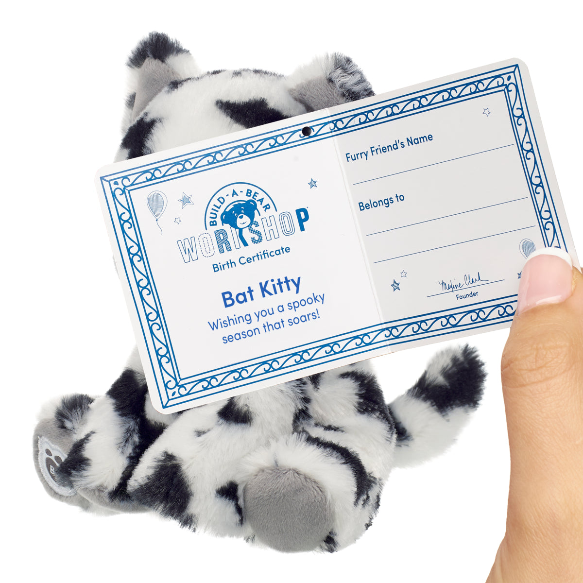 Mini Beans® Batty Kitty Stuffed Animal