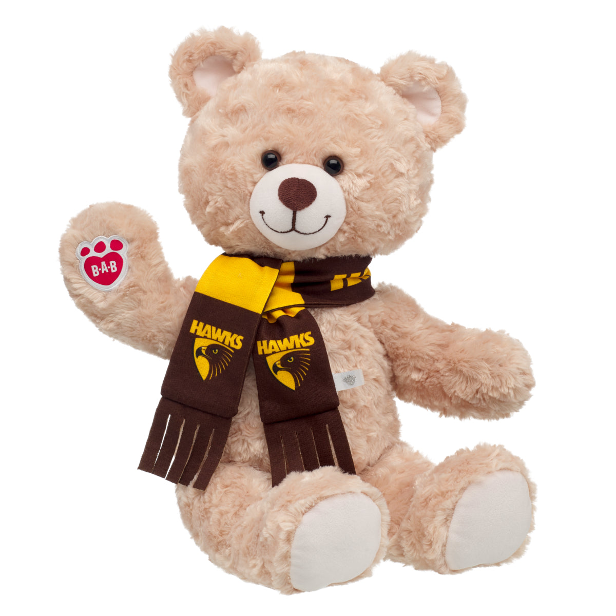 AFL - Hawthorn Hawks Teddy Bear Scarf